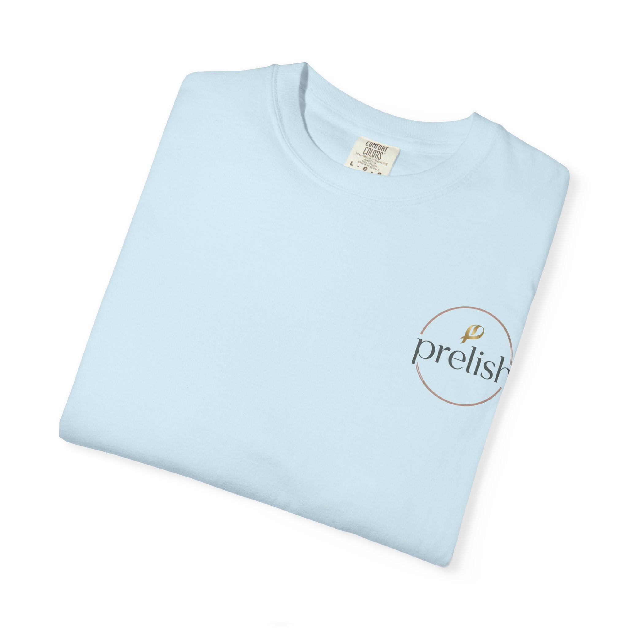 Prelish T-Shirt — Minimalist Small Chest Logo Tee