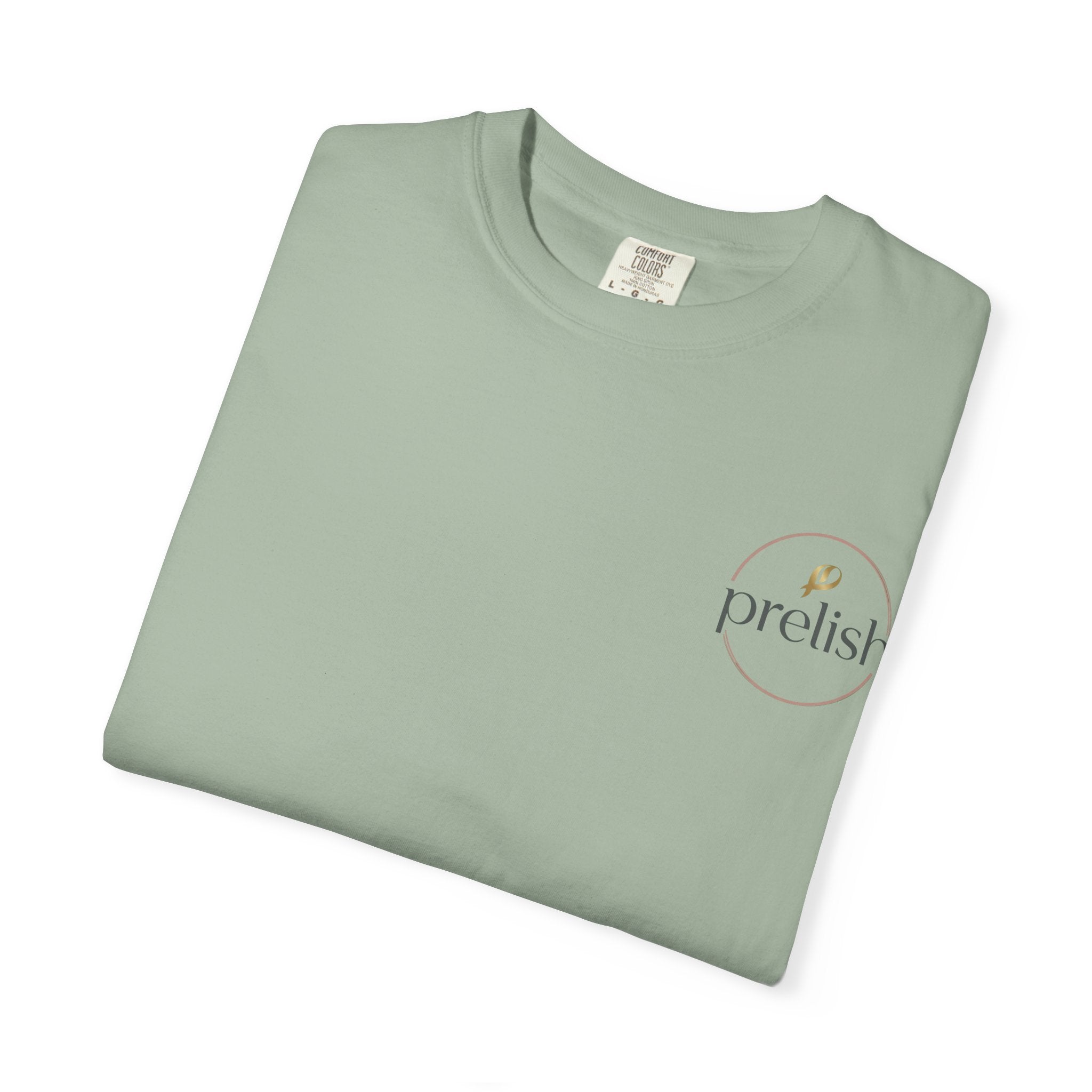 Prelish T-Shirt — Minimalist Small Chest Logo Tee