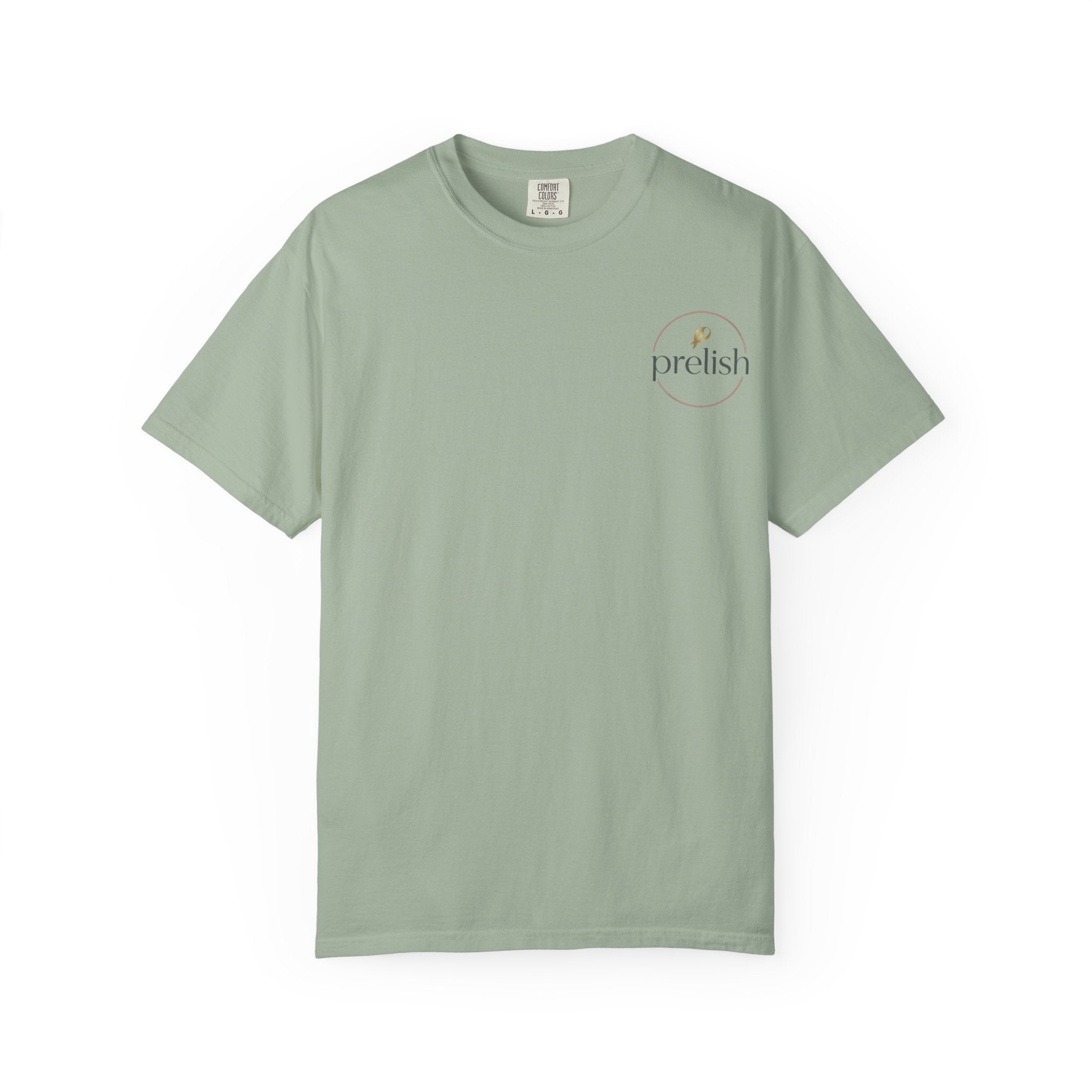 Prelish T-Shirt — Minimalist Small Chest Logo Tee