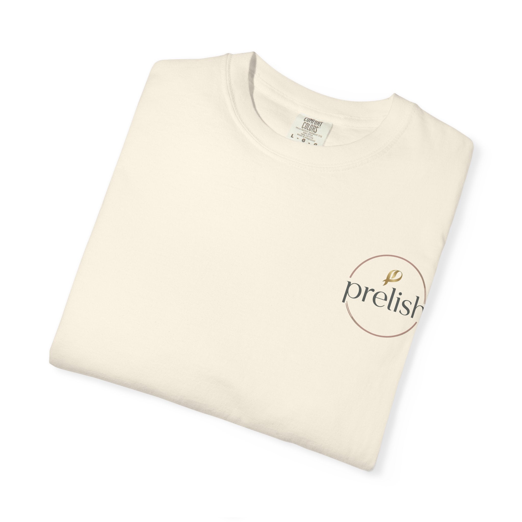 Prelish T-Shirt — Minimalist Small Chest Logo Tee