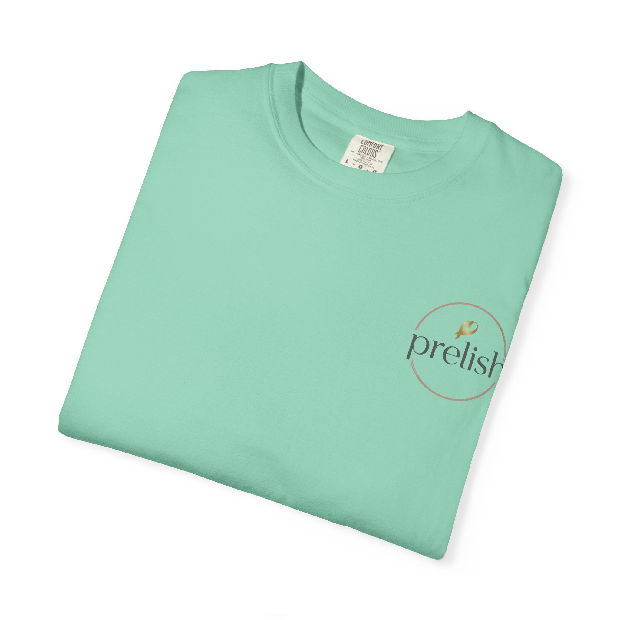Prelish T-Shirt — Minimalist Small Chest Logo Tee