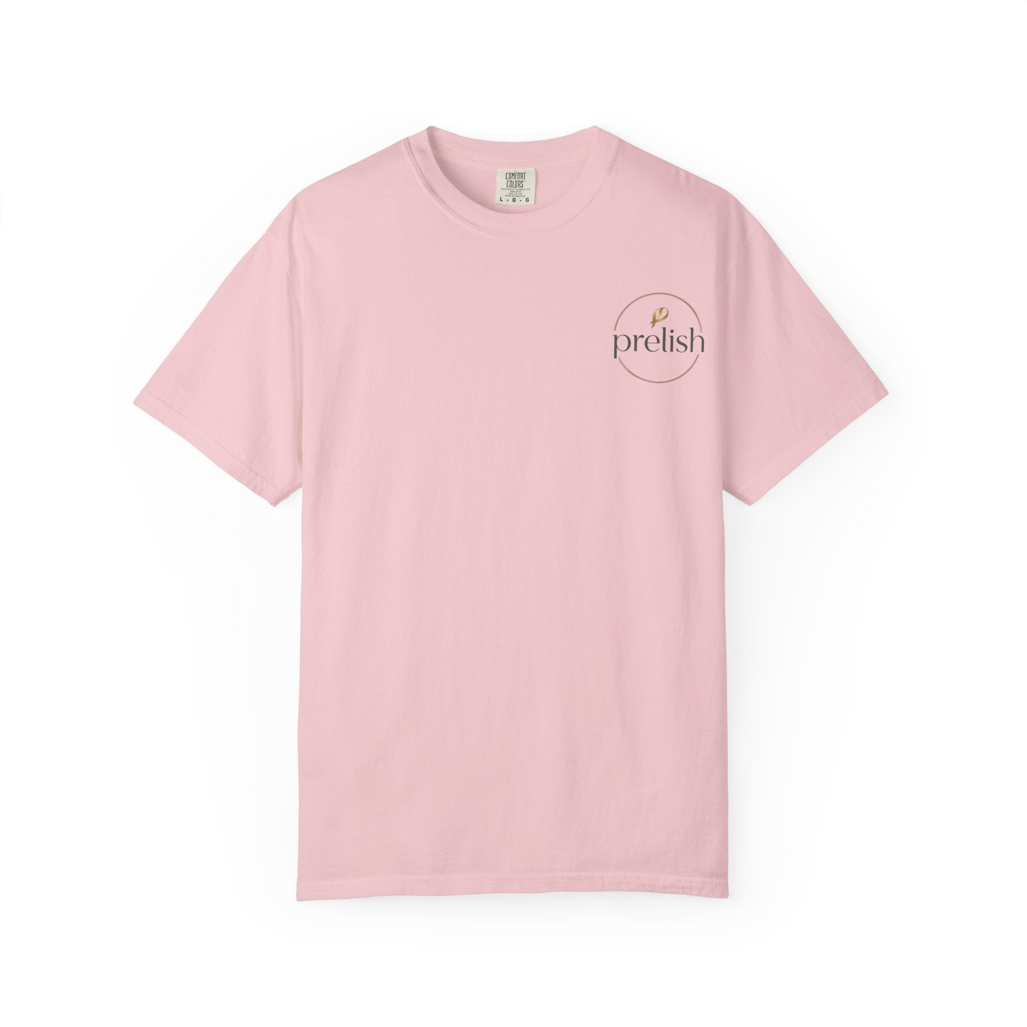Prelish T-Shirt — Minimalist Small Chest Logo Tee