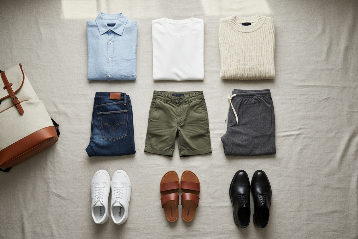 How to Pack for a Weekend with Just 9 Items (The "3-3-3 Method")