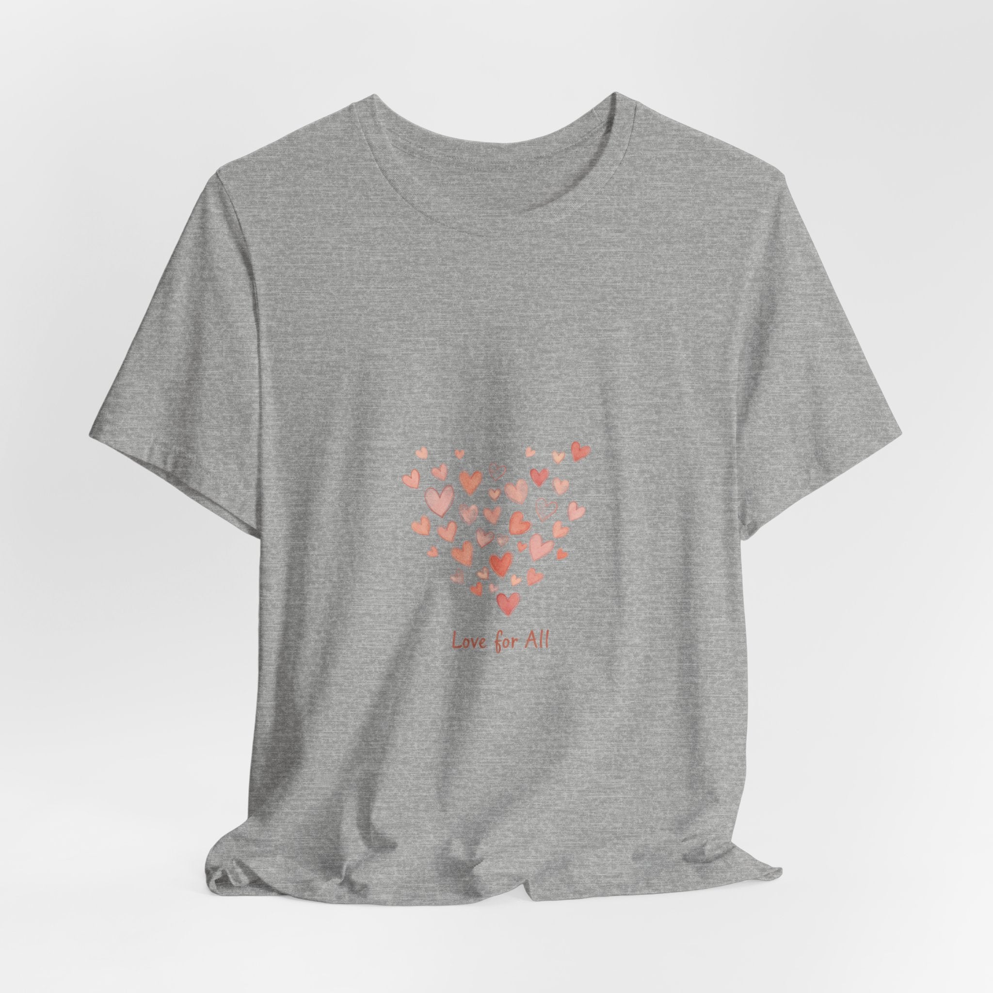 Tiny Heart Cluster Tee | tiny heart design, Valentine doodle