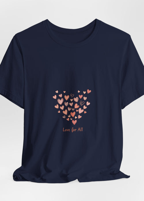 Tiny Heart Cluster Tee | tiny heart design, Valentine doodle