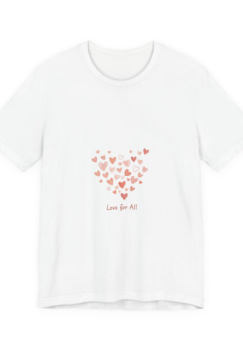 Tiny Heart Cluster Tee | tiny heart design, Valentine doodle