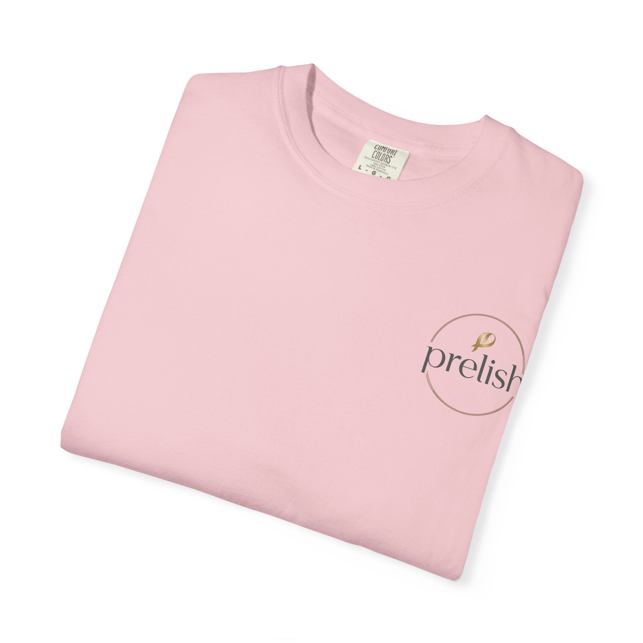 Prelish T-Shirt — Minimalist Small Chest Logo Tee