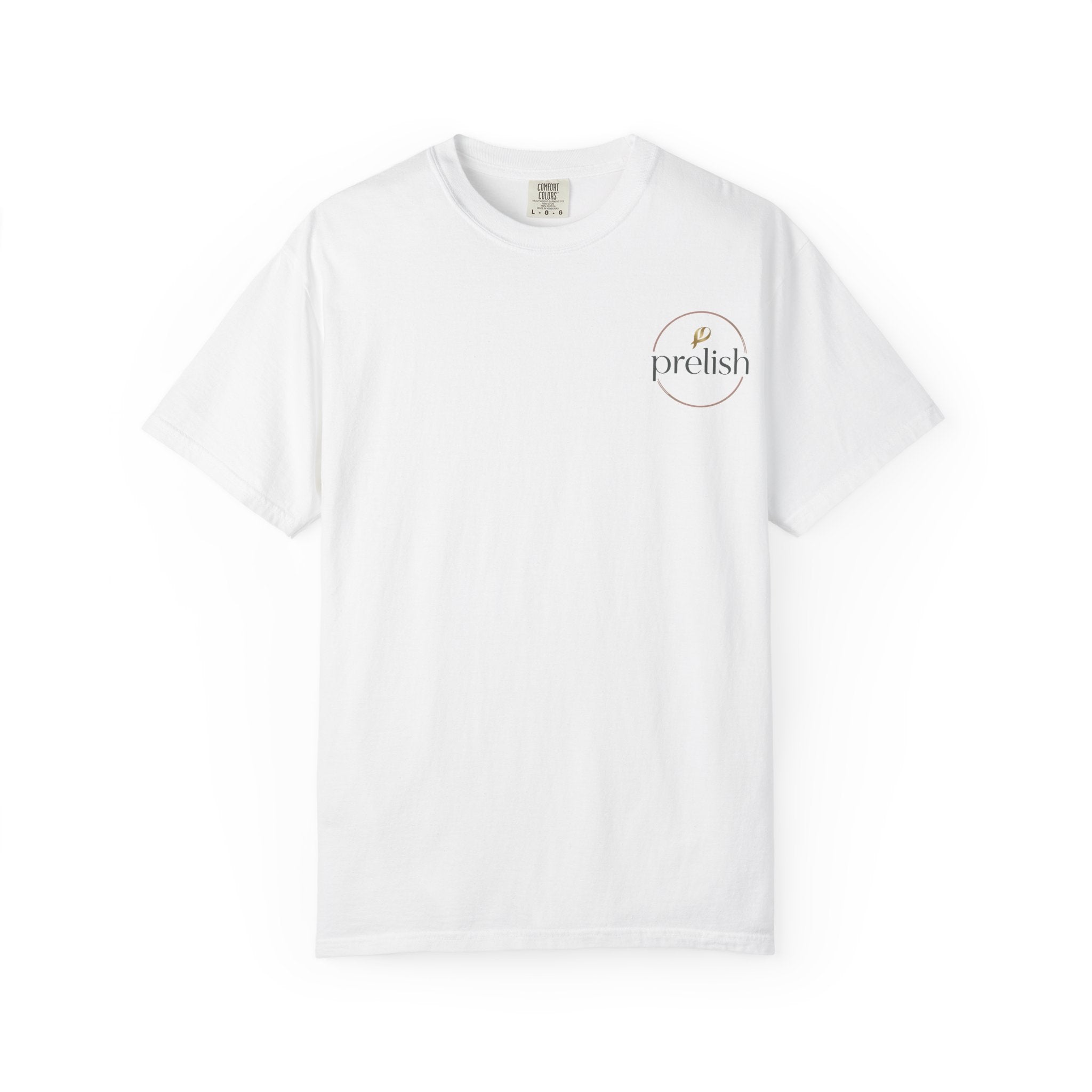 Prelish T-Shirt — Minimalist Small Chest Logo Tee